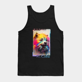 Dwarf German Spitz Dog Pet Cute Adorable Animal Compagnon Tank Top